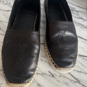 YSL espadrille loafers